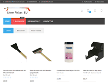 Tablet Screenshot of litterpicker.eu
